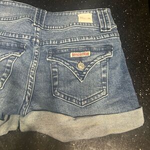Hudson Jeans Blue Jean Shorts Classic Cut-Off Style